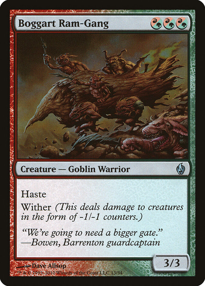 Boggart Ram-Gang card front