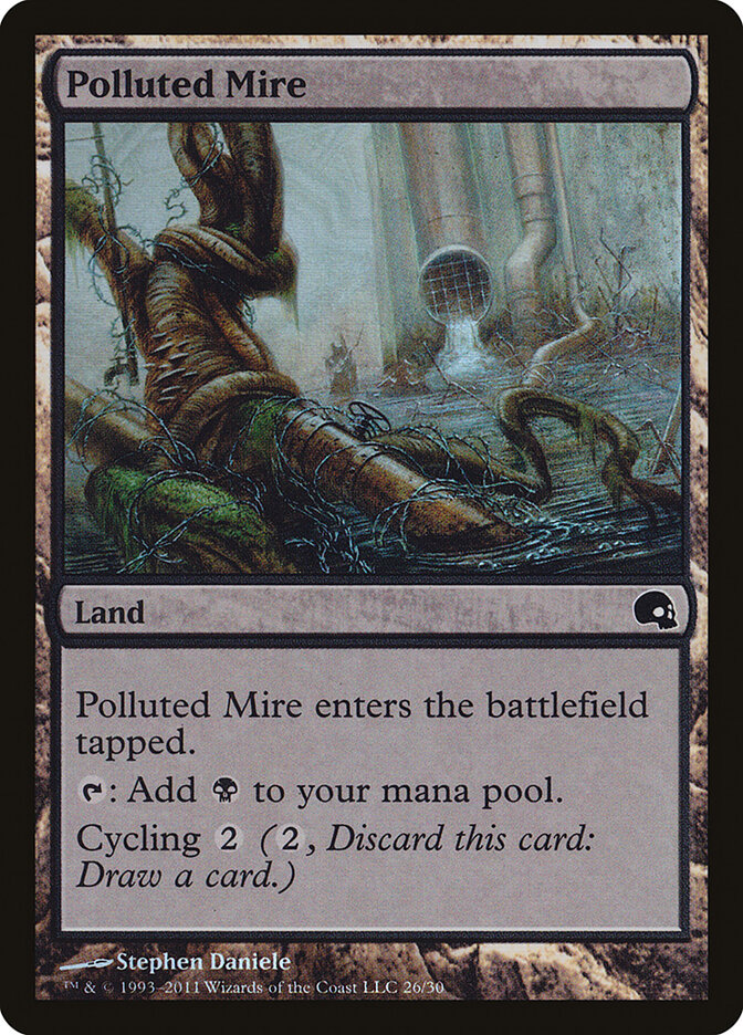 Polluted Mire card front