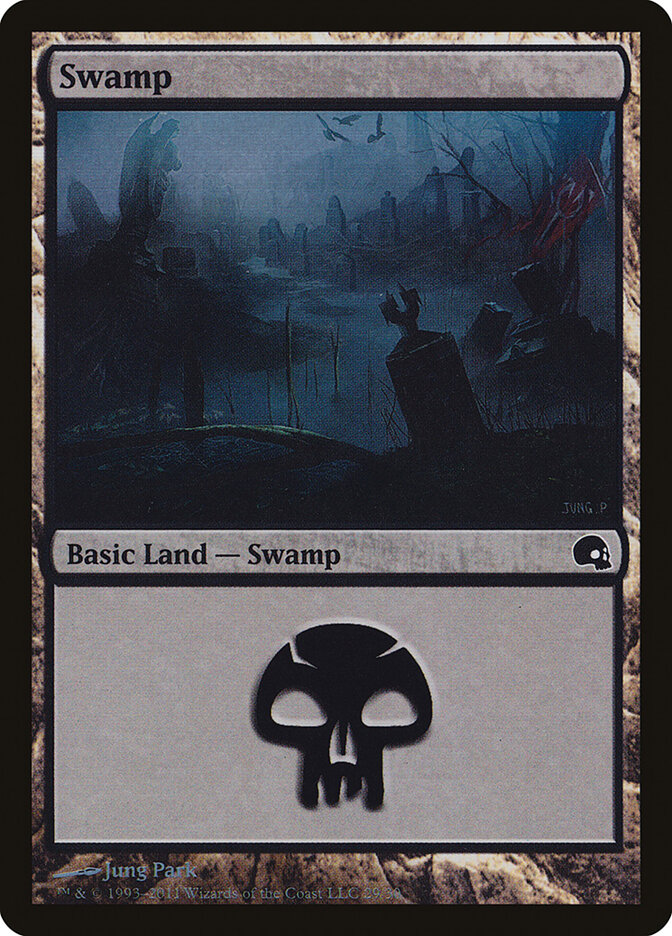 Swamp card front