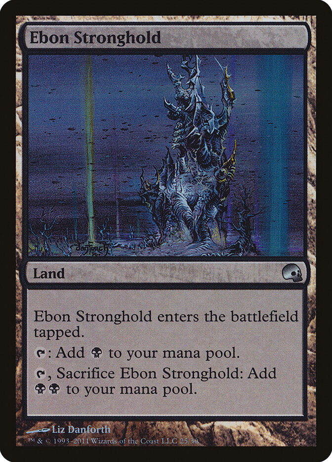 Ebon Stronghold card front