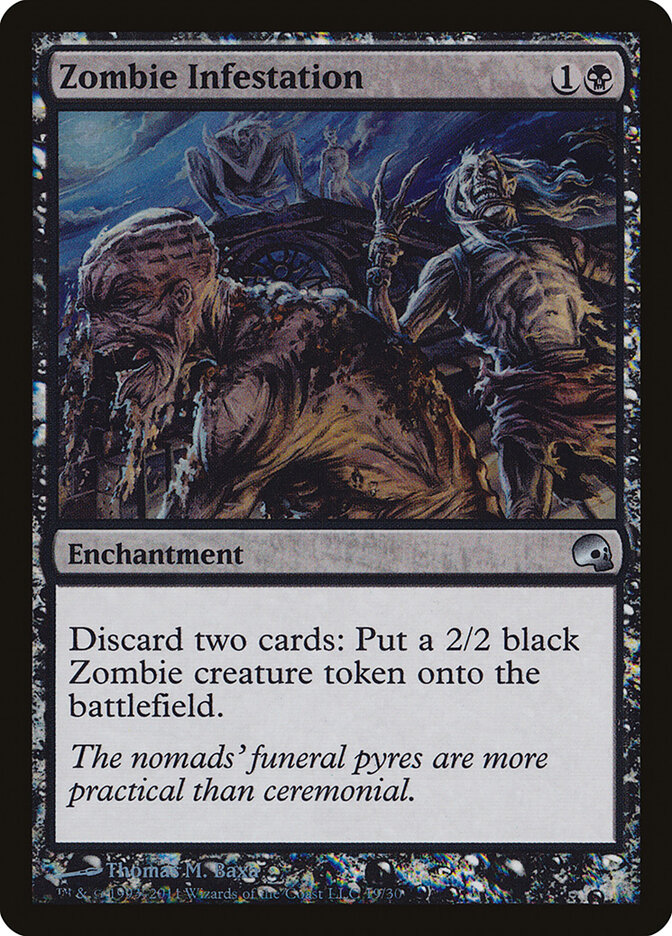 Zombie Infestation card front