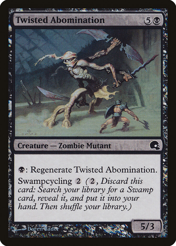Twisted Abomination card front