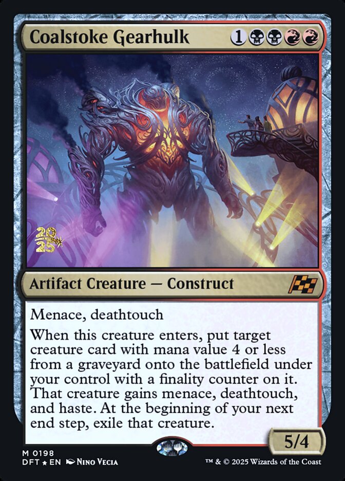 Coalstoke Gearhulk card front