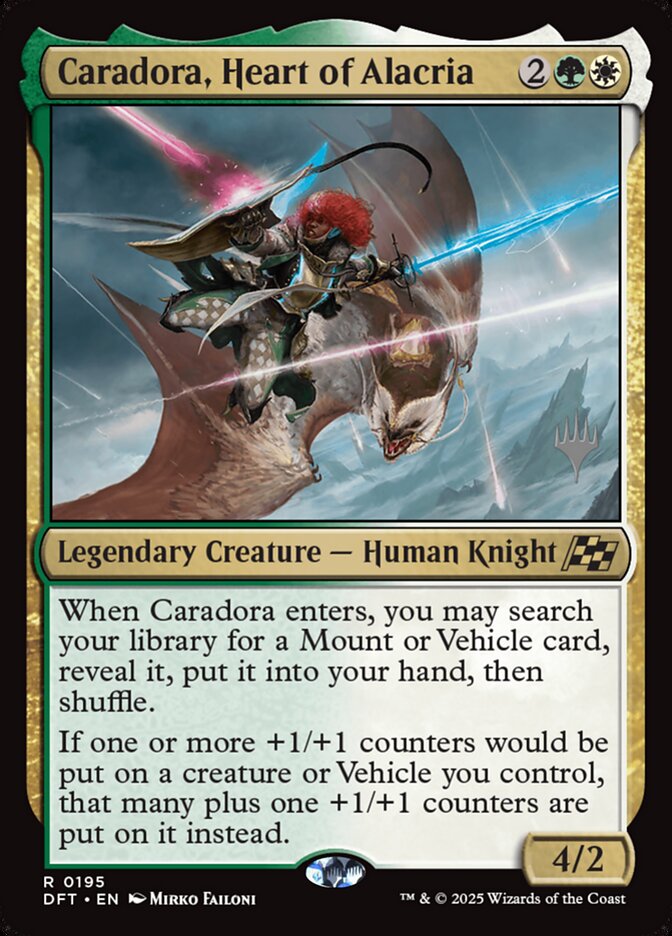Caradora, Heart of Alacria card front