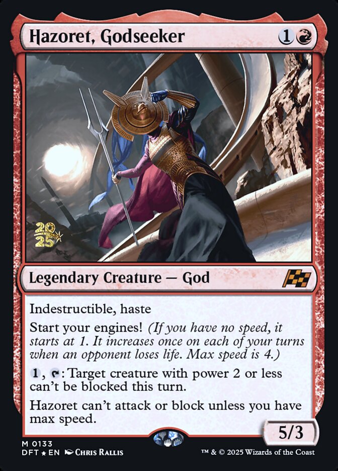 Hazoret, Godseeker card front