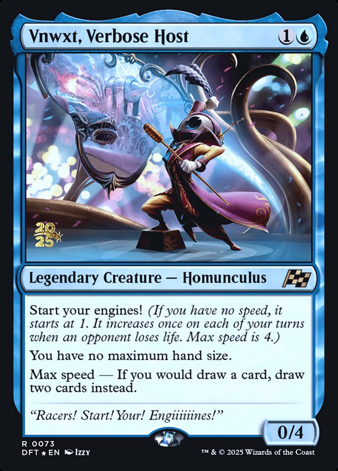 Vnwxt, Verbose Host card front