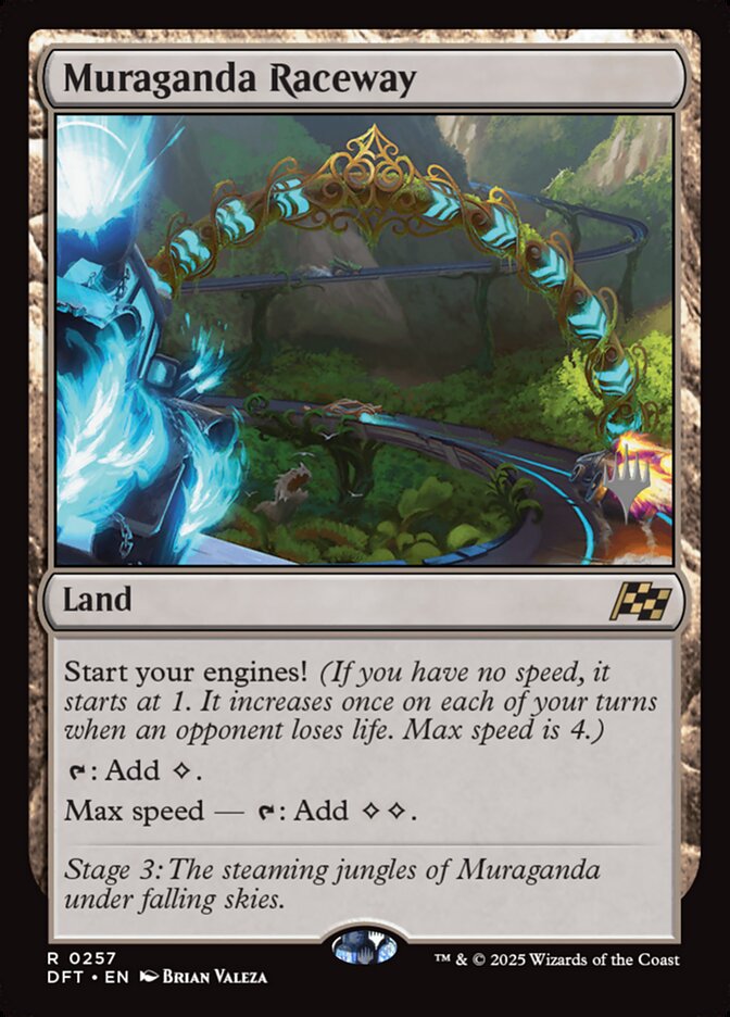 Muraganda Raceway card front