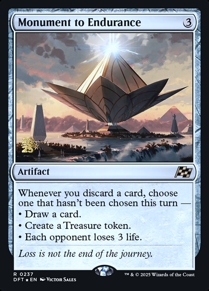 Monument to Endurance card front
