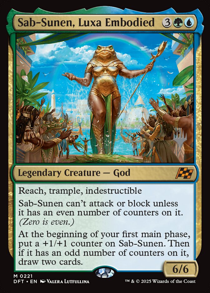Sab-Sunen, Luxa Embodied card front