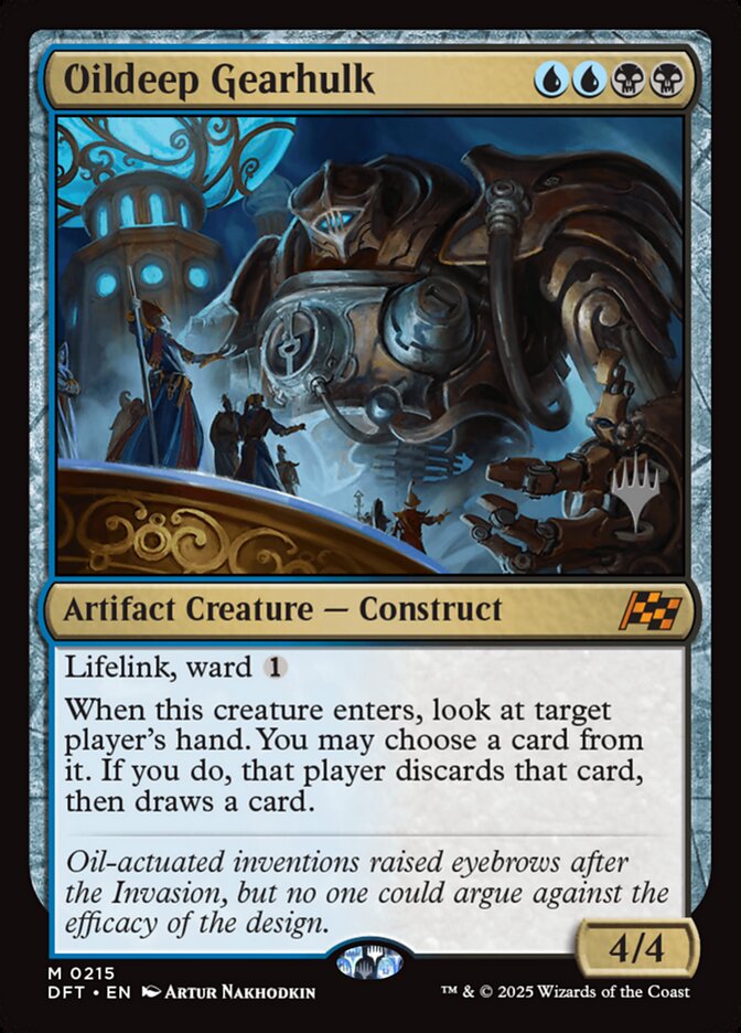 Oildeep Gearhulk card front