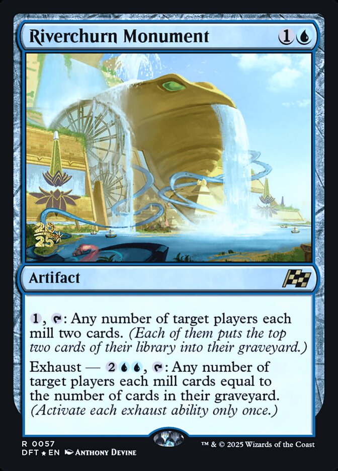 Riverchurn Monument card front