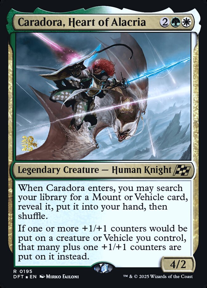 Caradora, Heart of Alacria card front