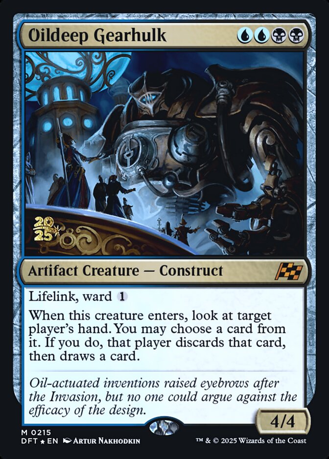 Oildeep Gearhulk card front