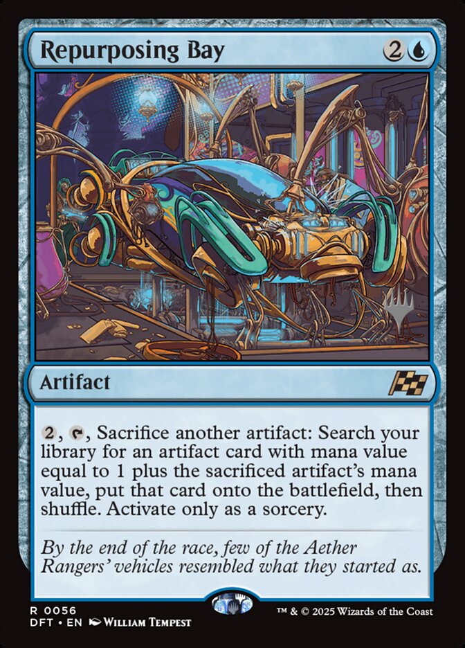 Repurposing Bay card front