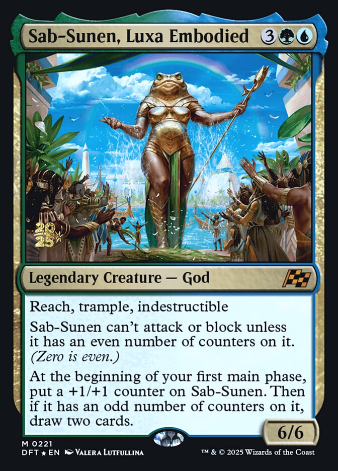Sab-Sunen, Luxa Embodied card front