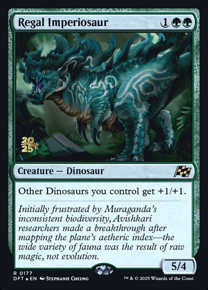 Regal Imperiosaur card front