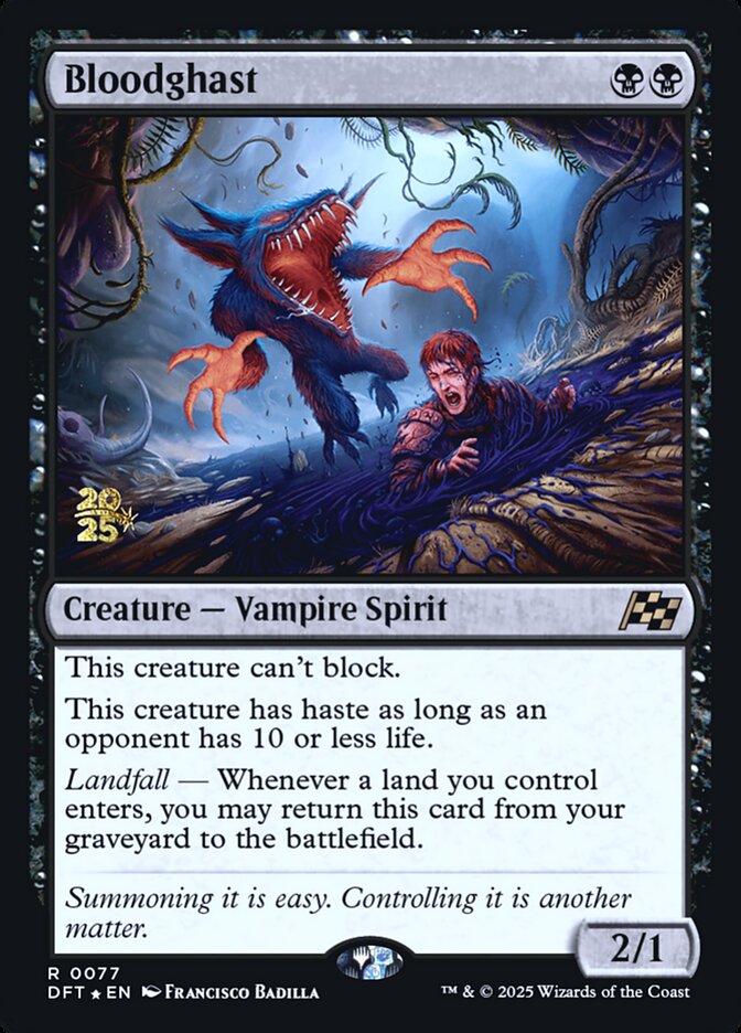 Bloodghast card front