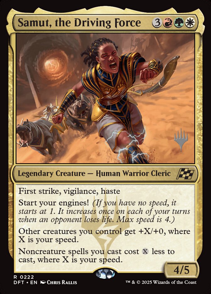 Samut, the Driving Force card front