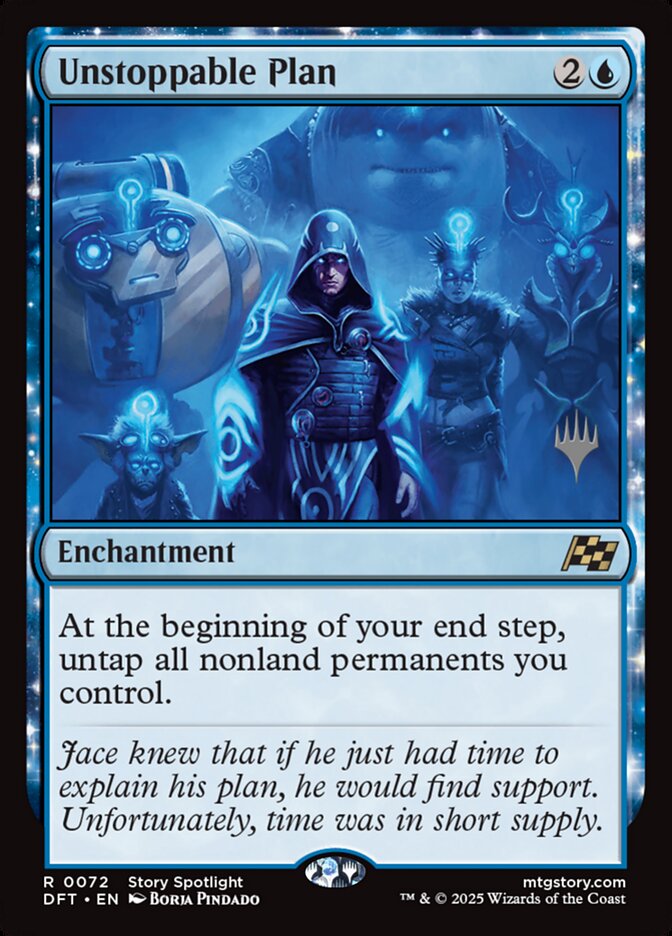 Unstoppable Plan card front