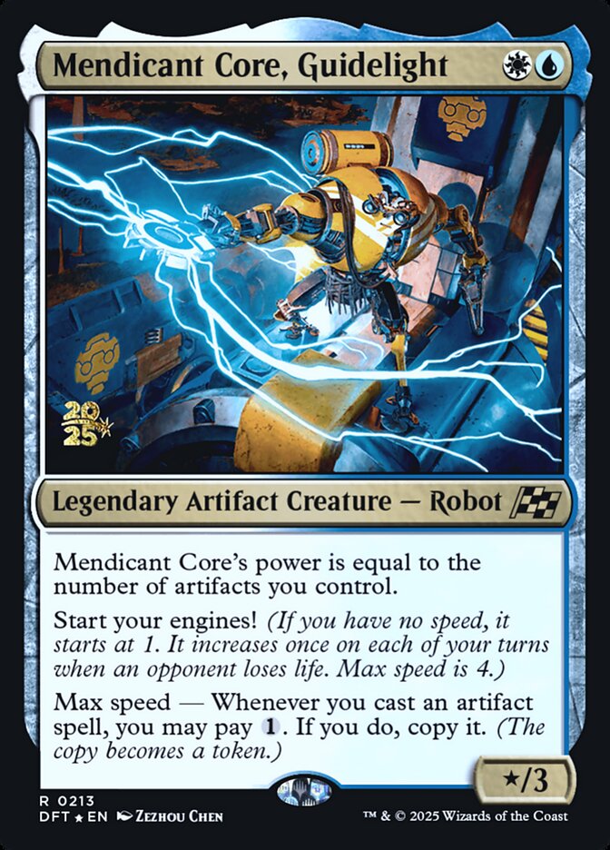 Mendicant Core, Guidelight card front