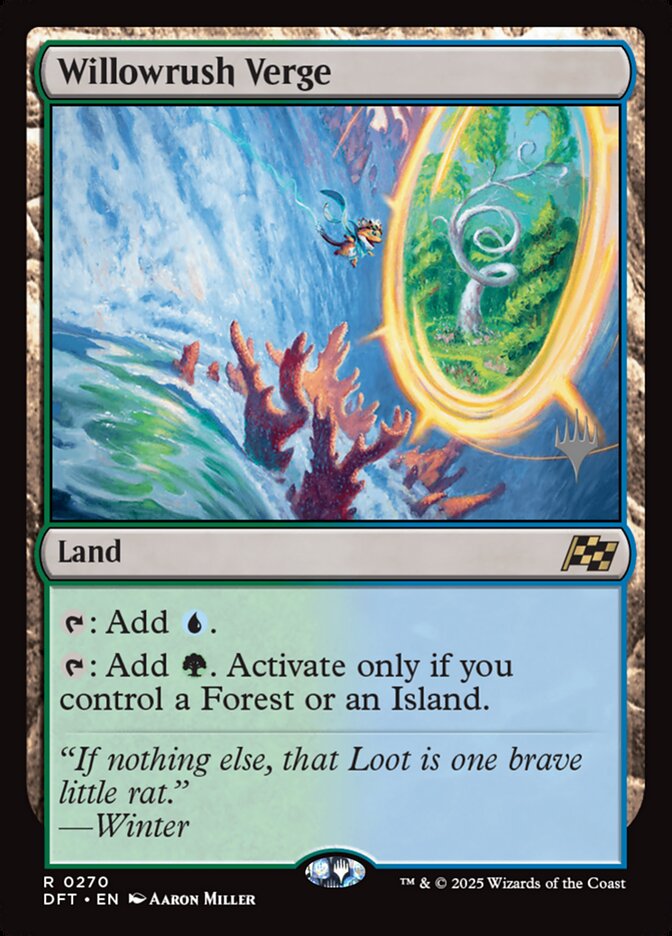 Willowrush Verge card front