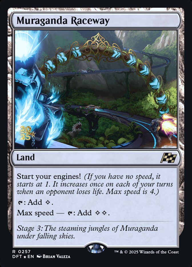 Muraganda Raceway card front