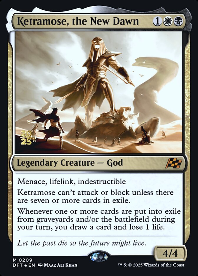 Ketramose, the New Dawn card front