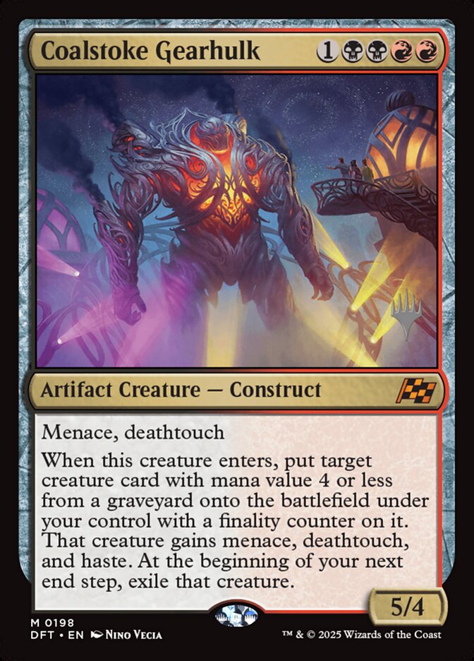 Coalstoke Gearhulk card front
