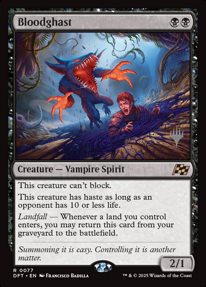 Bloodghast card front