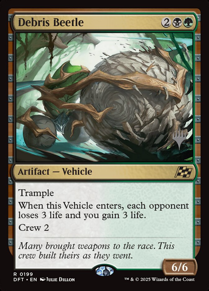 Debris Beetle card front