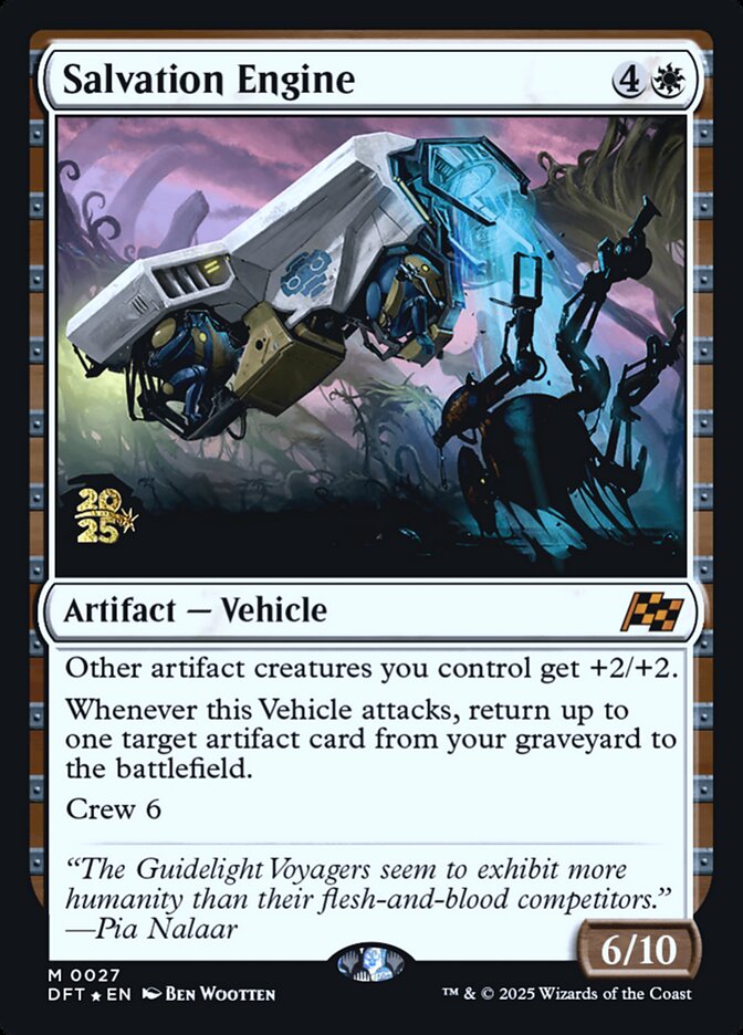 Salvation Engine card front