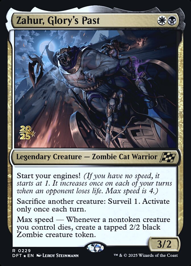 Zahur, Glory's Past card front