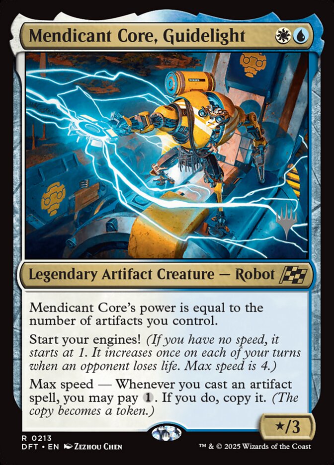 Mendicant Core, Guidelight card front