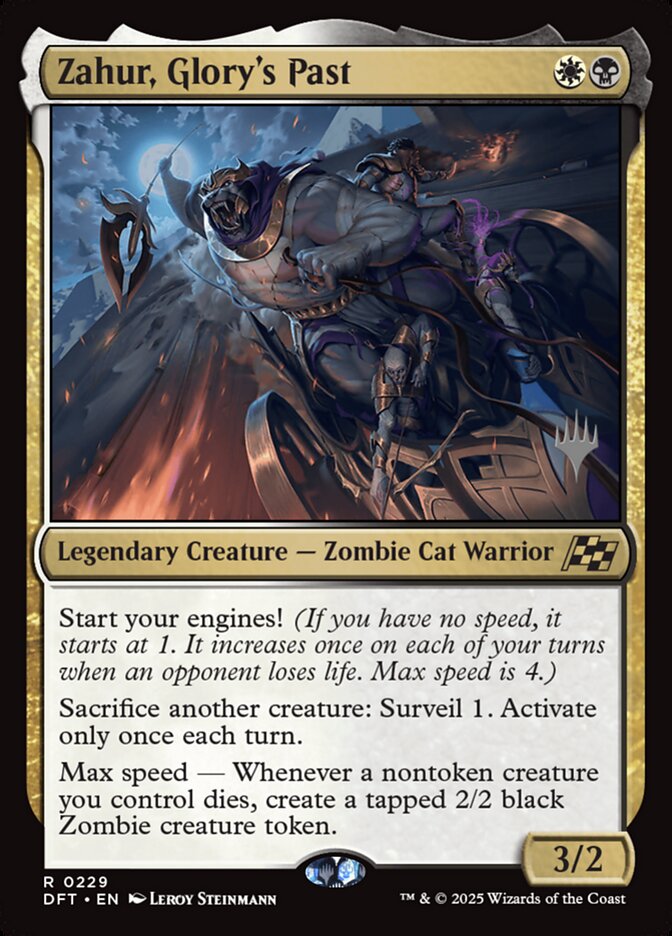Zahur, Glory's Past card front