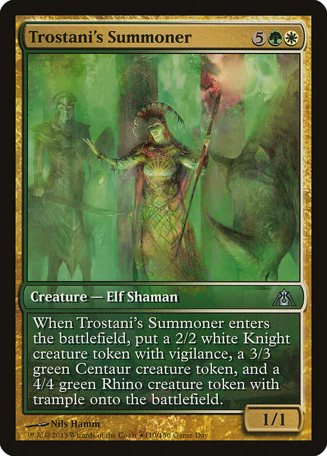 Trostani's Summoner card front