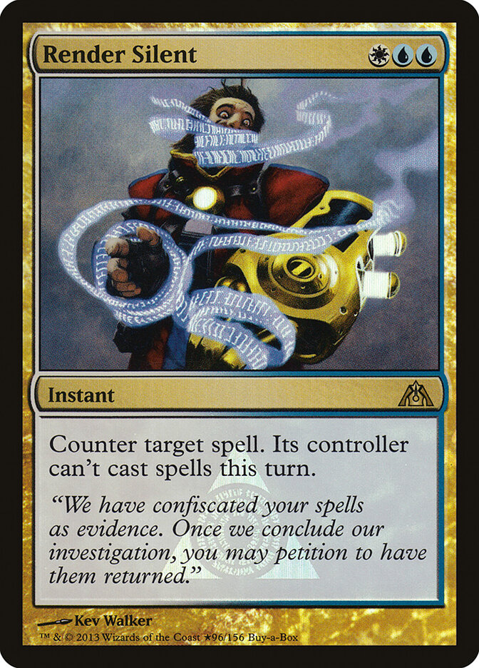 Render Silent card front