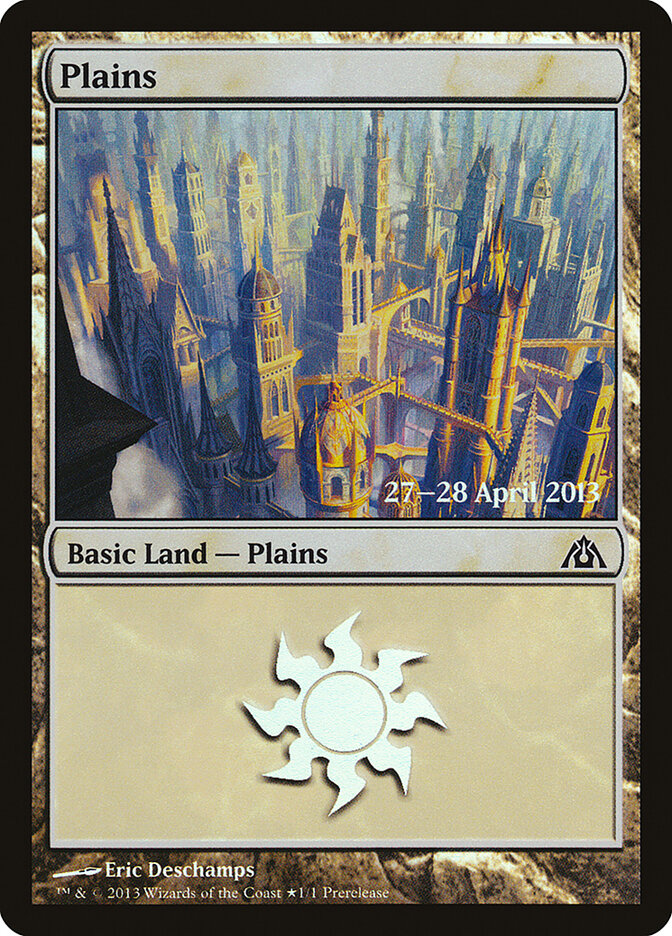 Plains card front