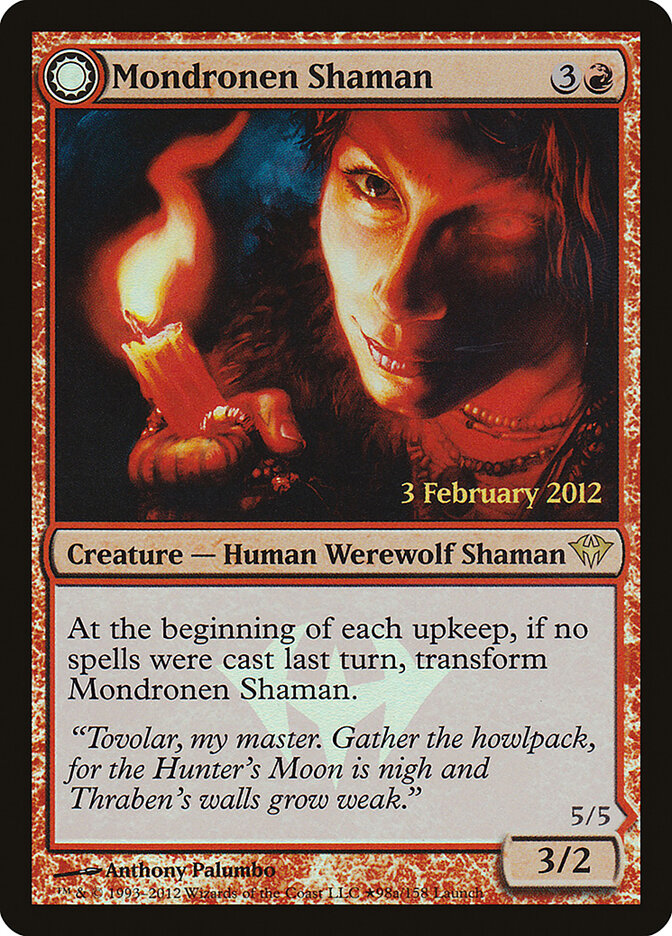 Mondronen Shaman card front