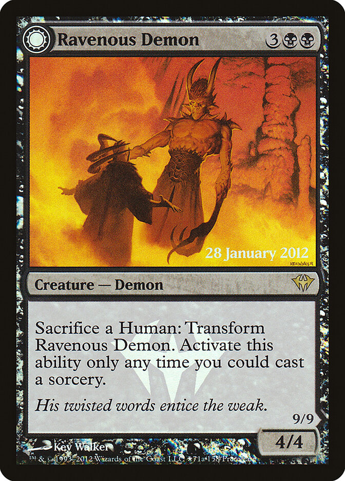 Ravenous Demon card front