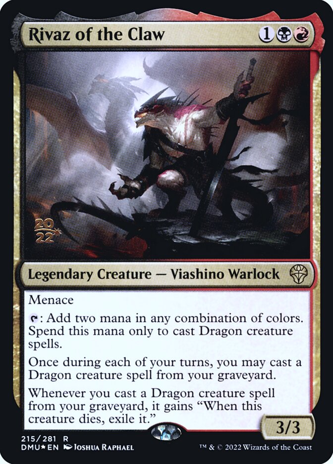 Rivaz of the Claw card front