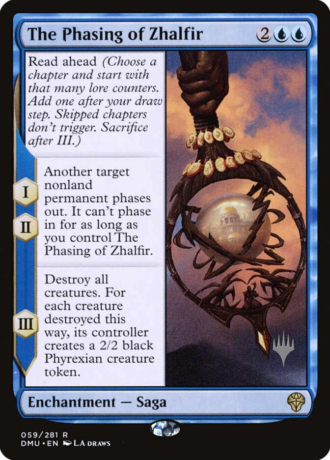 The Phasing of Zhalfir card front