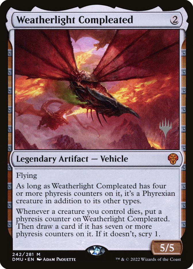 Weatherlight Compleated card front