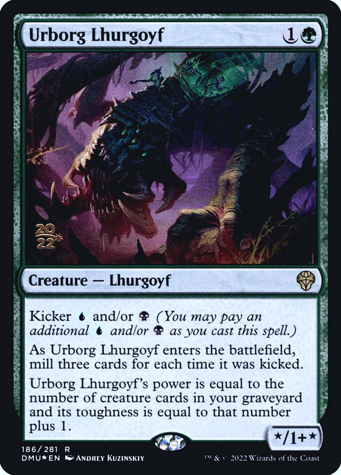 Urborg Lhurgoyf card front