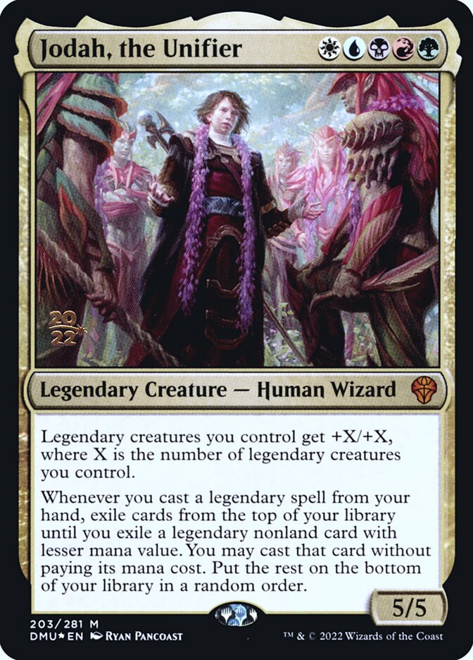 Jodah, the Unifier card front