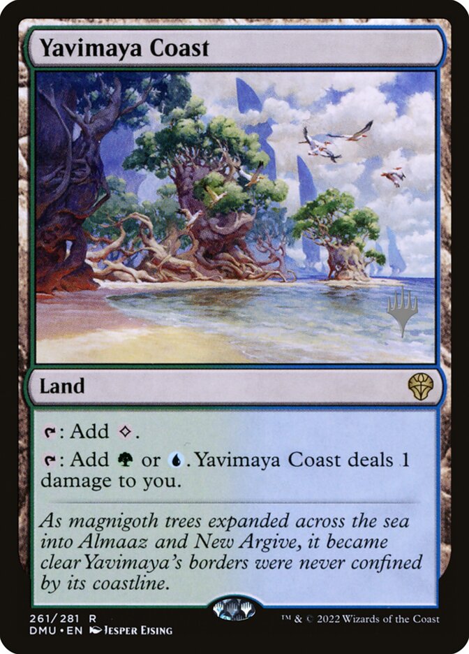 Yavimaya Coast card front