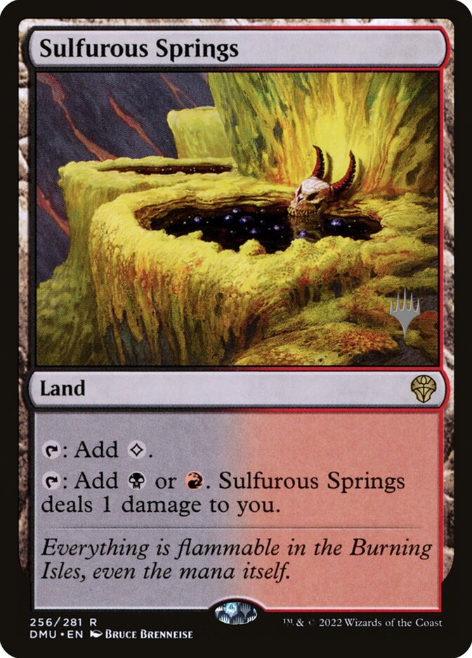 Sulfurous Springs card front