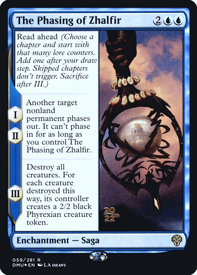 The Phasing of Zhalfir card front