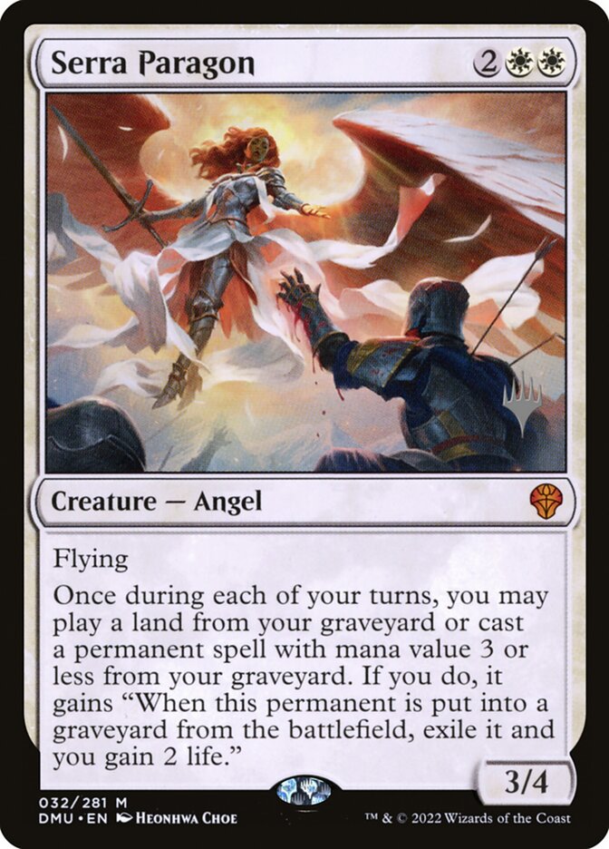 Serra Paragon card front