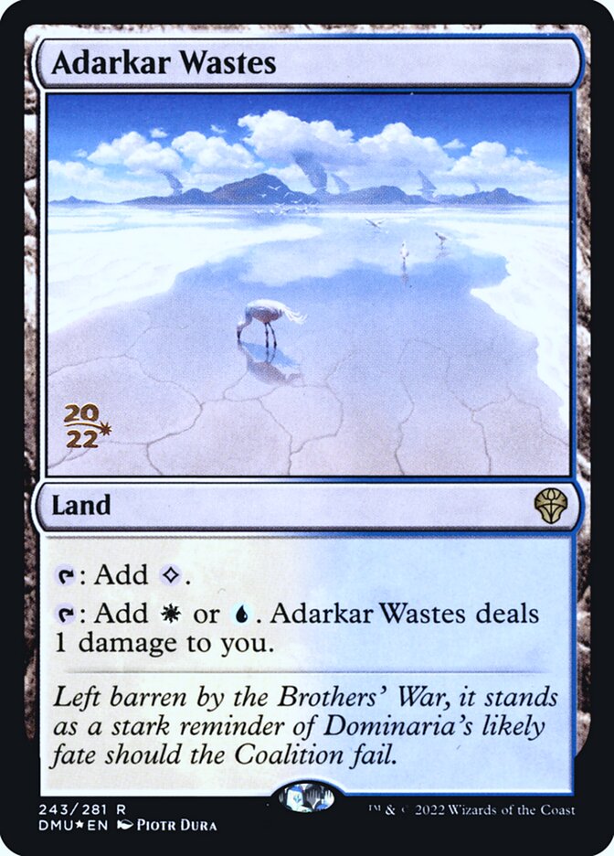 Adarkar Wastes card front