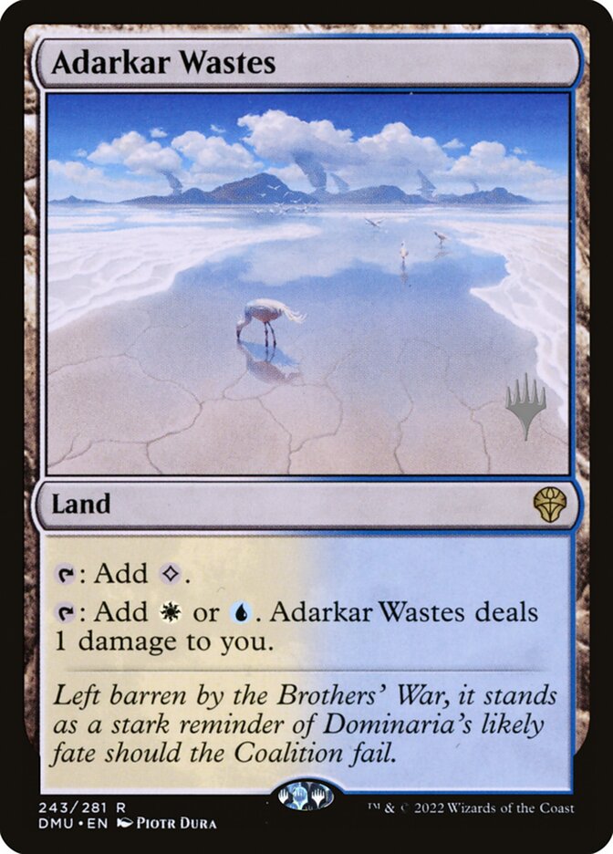 Adarkar Wastes card front